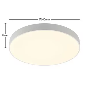 Arcchio Vanida lampa sufitowa LED, biała, 60 cm - Lampy sufitowe - miniaturka - grafika 4