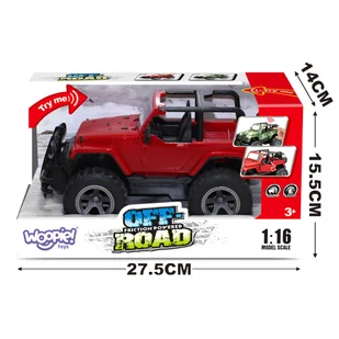 WOOPIE Jeep Auto Samochód Terenowy z Dźwiękiem i Światłem - Samochody i pojazdy dla dzieci - miniaturka - grafika 5