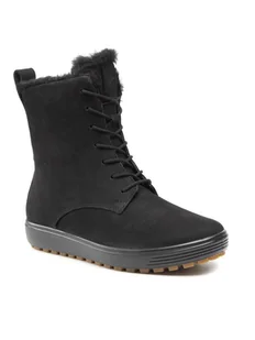 Ecco Botki Soft 7 Tred W 45042302001 Czarny - Botki damskie - miniaturka - grafika 1
