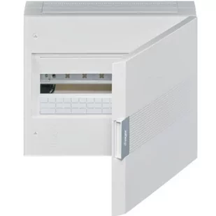 Hager vega-Rozdzielnica-natynkowa-1x18M-IP40-drzwi-białe VB118PB - Rozdzielnie elektryczne - miniaturka - grafika 1