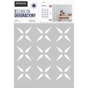 Szablony malarskie - Primacol Szablon Mega nr 518 Twinkle Decorative - miniaturka - grafika 1