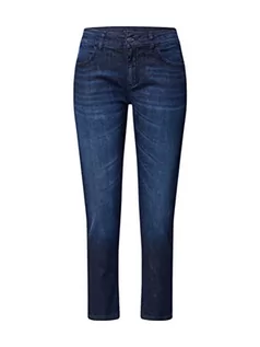 Spodnie damskie - Sisley Jeansy damskie, Ciemny Niebieski Denim 902, 29 - grafika 1