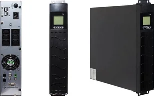 IPS-UPS RTS-ON-1K0-2U-LCD-BC36 - Zasilacz UPS Online, 1000VA/900W, RACK 19, Zewnętrzna Kaseta Bateryjna - Zasilacze awaryjne UPS - miniaturka - grafika 1