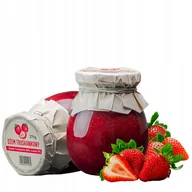 Konfitury, marmolady, powidła - Dżem Truskawkowy bez konserwantów niskosłodzony dla dzieci Nasza Tłocznia - miniaturka - grafika 1