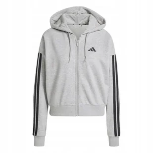 BLUZA Z KAPTUREM ESSENTIALS 3-STRIPES JE0055 R. M - Bluzy damskie - miniaturka - grafika 1