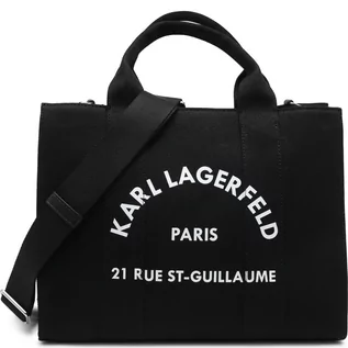 Torebki damskie - Karl Lagerfeld Shopperka TOTE RUE ST-GUILLAUME - grafika 1