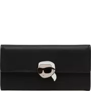 Portfele - Karl Lagerfeld Skórzany portfel k/ikonik 2.0 - miniaturka - grafika 1