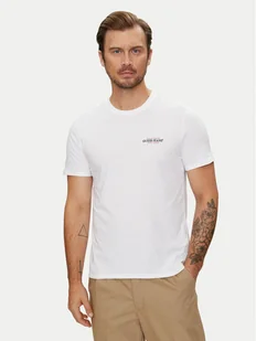 Guess Jeans T-Shirt M4YI55 K8HM0 Biały Regular Fit - Koszulki męskie - miniaturka - grafika 1