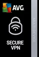 Programy użytkowe i narzędziowe - AVG Secure VPN (PC, Android, Mac, iOS) 10 Devices, 1 Year - AVG Key - GLOBAL - miniaturka - grafika 1