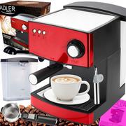 Kawa - Ekspres Do Kawy Kolbowy Kawa Biała Czarna Latte XL - miniaturka - grafika 1