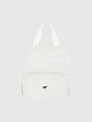 Torby na laptopy - 4F Plecak miejski (21 L) z kieszenią na laptop - biały Uniwersalny - miniaturka - grafika 1