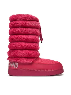 LOVE MOSCHINO Śniegowce JA24312G0LISH626 Różowy - Śniegowce damskie - miniaturka - grafika 1