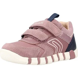 Geox Dziecięce buty typu sneaker B Iupidoo Girl C, Rose Smoke Navy, 20 EU - Moda i Uroda OUTLET - miniaturka - grafika 1