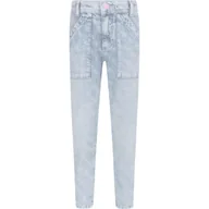 Spodnie sportowe damskie - Guess Jeansy | Regular Fit - miniaturka - grafika 1