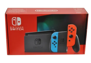 KONSOLA NINTENDO BLUE  &amp; RED SWICH JOY-CON - uszkodzone opakowanie zewnętrzne / WYSYŁKA GRATIS /  / TEL. 500 005 235 - Konsole Nintendo - miniaturka - grafika 3