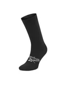 Skarpetki damskie - Reebok Skarpety wysokie unisex Act Fo Mid Crew Sock GI0074 Czarny - miniaturka - grafika 1