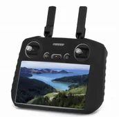 Akcesoria do drona - Etui Obudowa Silikon do Kontrolera DJI RC 2 / DJI Air 3 / DJI Mini 4 Pro - Czarna - miniaturka - grafika 1