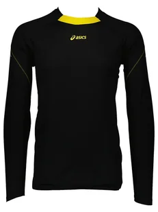 asics Koszulka funkcyjna w kolorze czarnym - Koszulki sportowe męskie - miniaturka - grafika 1