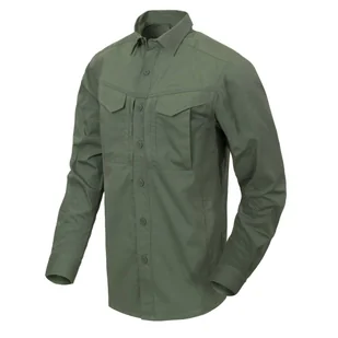 Koszula DEFENDER Mk2 long sleeve® - PolyCotton Ripstop - Olive Green - Helikon-Tex - Koszule męskie - miniaturka - grafika 1
