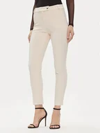 Spodnie damskie - Rinascimento Spodnie materiałowe CFC0117745003 Beżowy Regular Fit - miniaturka - grafika 1