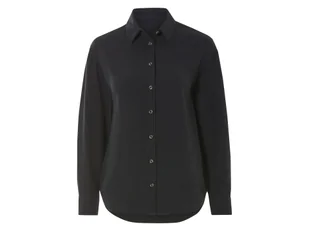 esmara® Koszula damska z bawełny muślinowej (Czarny, 36) - Koszule damskie - miniaturka - grafika 1