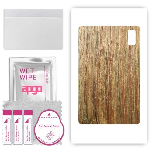 folia naklejka skórka strukturalna na TYŁ do HTC A101 - Drewno Sosna Antyczna - apgo SKINS