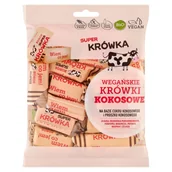 Zdrowa żywność - MEGUSTO Krówki bezmleczne kokosowe BEZGL. BIO 150 g - miniaturka - grafika 1