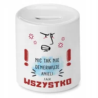 Skarbonki - Skarbonka Dla Kasi na Urodziny Imieniny na Prezent z Nadrukiem ze Zdjęciem + Opakowanie na prezent (wzór 03) - miniaturka - grafika 1