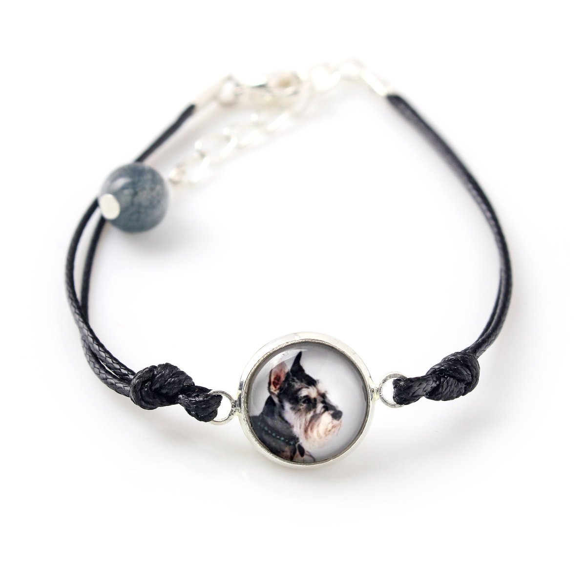 Sznaucer, Schnauzer I - bransoletka z twoim zdjęciem handmade, wyjątkowa biżuteria marki Art-Dog