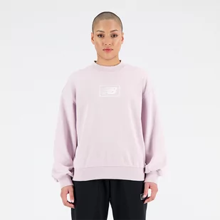 Bluza damska New Balance WT33514DMY  różowa - Bluzy damskie - miniaturka - grafika 1