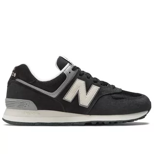 Buty sportowe męskie - Buty New Balance U574LL2 - czarne - grafika 1