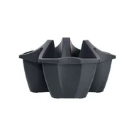 Donice - Prosperplast Doniczka Crown 440248_PROSPERPLAST - miniaturka - grafika 1
