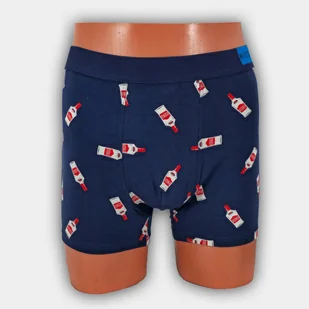 Bokserki Męskie Bawełniane Majtki Kolorowe Śmieszne Wzory Moro Rozmiar L - Majtki męskie - miniaturka - grafika 1