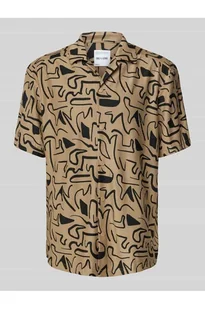 Koszula casualowa o kroju regular fit z fakturowanym wzorem model KARI - Only & Sons - Koszule męskie - miniaturka - grafika 1