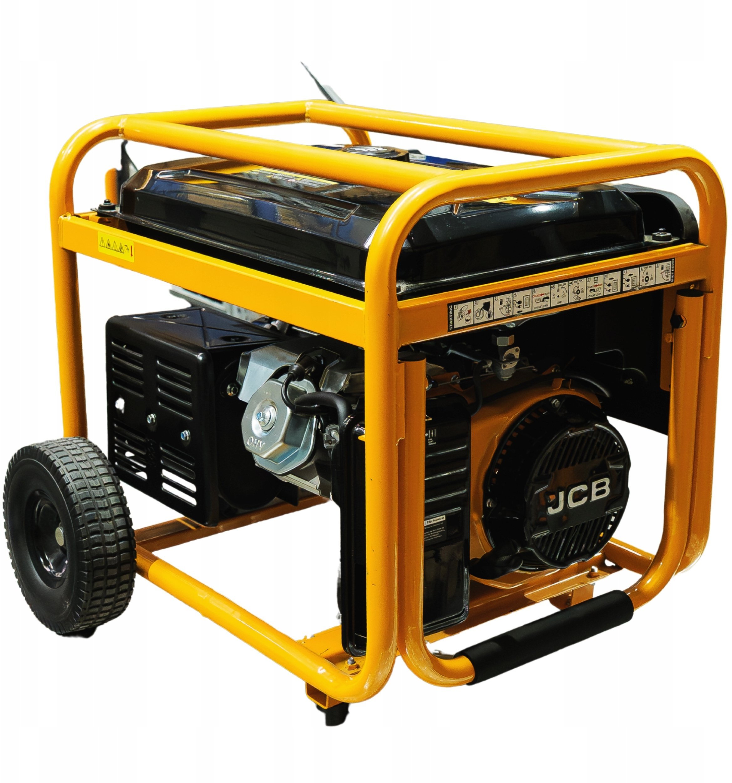 JCB Tools Agregat Prądotwórczy 7.9kW AVR Jednofazowy Generator Benzynowy 400V/230V JCB-GDE8000PE