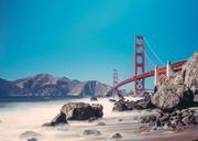 Plakaty - Golden Gate, San Francisco - Plakat - miniaturka - grafika 1