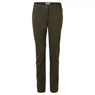 Craghoppers Kiwi Pro Trs damskie spodnie trekkingowe Mid Khaki 28W Long 5054904488421 - Spodnie damskie - miniaturka - grafika 1