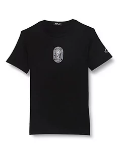 Koszulki męskie - Replay Męski T-shirt M6349, czarny, XS - grafika 1