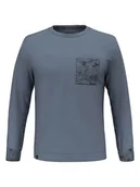 Bluzy męskie - Salewa Bluza w kolorze niebieskim - miniaturka - grafika 1