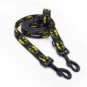 Smycze dla psów - Smycz Dla Psa Przepinana Batdog szerokość 2,5 cm czarny duży mocny karabińczyk-300 cm - miniaturka - grafika 1