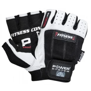 Rękawice fitness Power System  Fitness Rukavice Fitness Černobílé XS - Rękawice do ćwiczeń - miniaturka - grafika 1