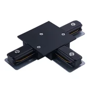 Lampy sufitowe - Nowodvorski Ł$329cznik w kształcie T do szyn zł$330czka Profile Recessed T-Connector czarny 8835 - miniaturka - grafika 1