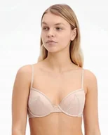 Biustonosze - CALVIN KLEIN BIUSTONOSZ BEŻOWY USZTYWNIANY Z KORONKĄ 75D 2A1F4_E* 75D 2_1 - miniaturka - grafika 1