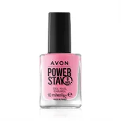 Lakiery do paznokci - Avon Power Stay Supertrwały żelowy lakier do paznokci - Pink Caprice - 10ml - miniaturka - grafika 1