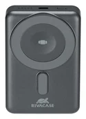 Powerbanki - Rivacase VA2608 bank mocy Litowo-polimerowy (LiPo) 10000 mAh Bezprzewodowe ładowanie Czarny, Szary - miniaturka - grafika 1
