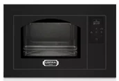 Kuchenki mikrofalowe do zabudowy - Kuchenka mikrofalowa LOFRA DOLCEVITA 60 NERO MATT FMRNM6TME/Chrome Touch - miniaturka - grafika 1
