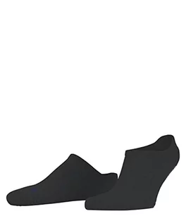 Skarpetki damskie - FALKE Unisex Cool Kick miękkie, szybkoschnące, skarpety do sneakersów, bez motywu, oddychające, z nadrukiem z wypustkami, antypoślizgowe, 1 para skarpet do kapci, szare (Gunmetal 3226), 39-41 - grafika 1