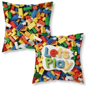 Pościel dla dzieci - Poszewka Dla Dzieci 40X40 Klocki Mf 018 - miniaturka - grafika 1