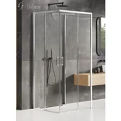 Kabiny prysznicowe - New Trendy K-0898 KABINA PRIME PROSTOKĄTNA PRZY$95CIENNA L 80x90x200 CZYSTE 6mm ACTIVE SHIELD - miniaturka - grafika 1