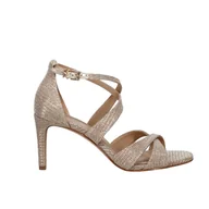 Czółenka - scarpe con tacco donna michael kors - kinsley sandal - oro - miniaturka - grafika 1